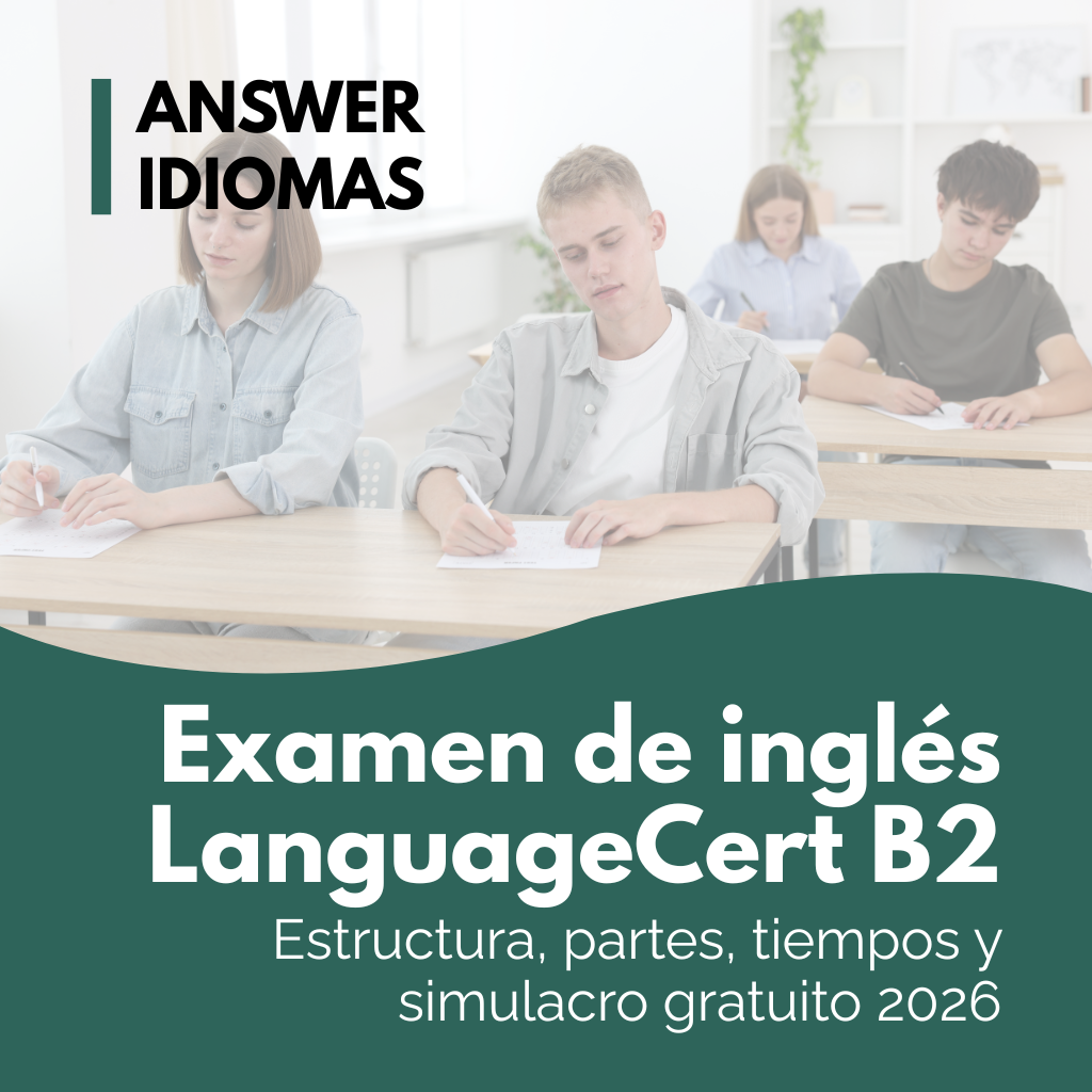 Simulacro examen gratuito LanguageCert B2
